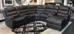 Bridgwater Furniture Corner Leather Sofa 2