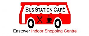 Bus Station Cafe Bus Logo